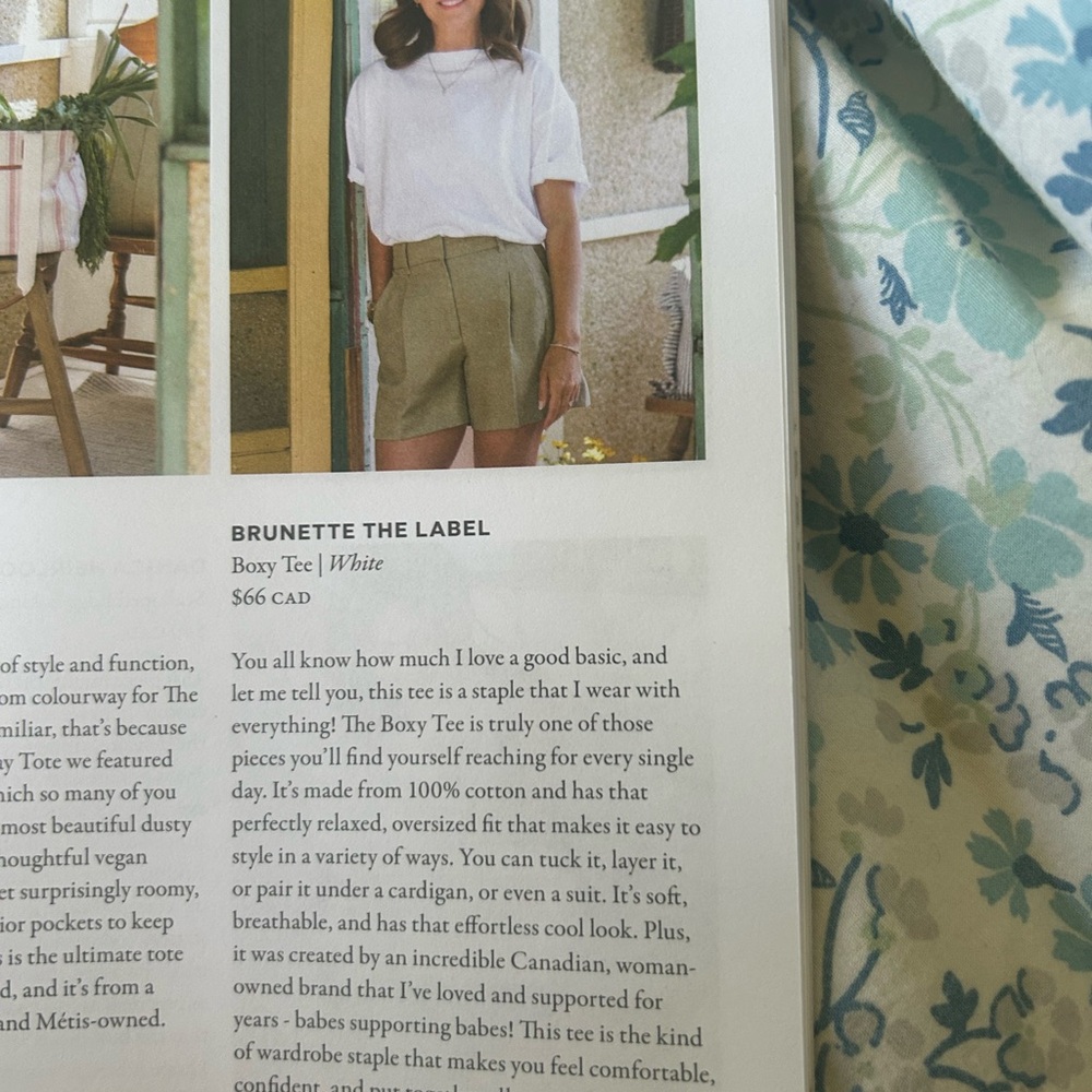 Brunette The Label White Boxy Tee
Jilly Box Fall 2025